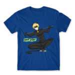 Her Chat – Miraculous Ladybug Royal Blue Men's Tee for Anime, Miraculous Ladybug