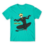 Her Chat – Miraculous Ladybug Turquoise Men's T-shirt for Anime, Miraculous Ladybug