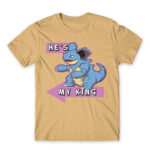 He’s My King! Sand Men's T-shirt for Anime, Pokemon