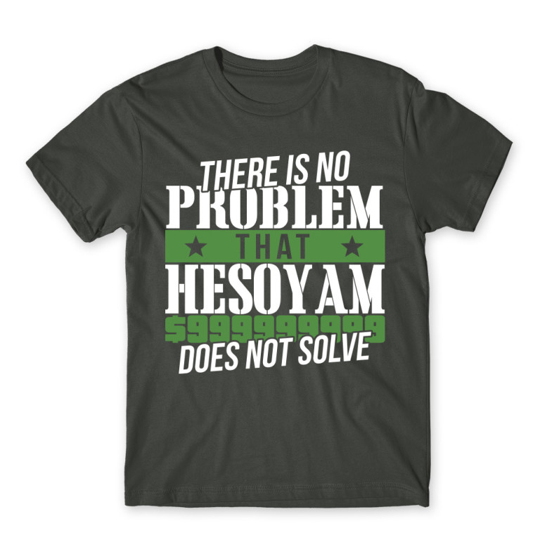 Hesoyam Dark Grey Men's T-shirt Hesoyam Dark Grey Men's T-shirt