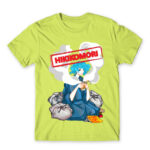 Hikikomori Alert! Apple Green Men's T-shirt for Anime, Original Character