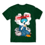 Hikikomori Alert! Bottle Green Men's T-shirt for Anime, Original Character