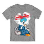 Hikikomori Alert! Grey Melange Men's T-shirt for Anime, Original Character