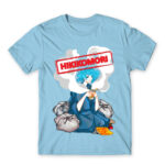 Hikikomori Alert! Sky Blue Men's Tee for Anime, Original Character