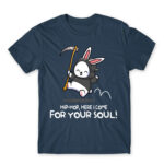 Hippity Hoppity your soul is my property Denim Men's Tee for Cute Badass, Funny