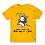 Hippity Hoppity your soul is my property Gold Men's T-shirt for Cute Badass, Funny