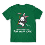Hippity Hoppity your soul is my property Kelly Green Men's T-shirt for Cute Badass, Funny