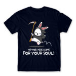 Hippity Hoppity your soul is my property Navy Men's Tee for Cute Badass, Funny