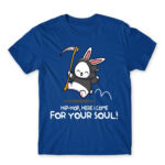 Hippity Hoppity your soul is my property Royal Blue Men's Tee for Cute Badass, Funny