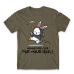 Hippity Hoppity your soul is my property Zinc Men's T-shirt for Cute Badass, Funny