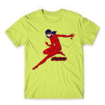 His Lady – Miraculous Ladybug Apple Green Men's Tee for Anime, Miraculous Ladybug