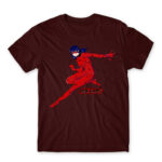 His Lady – Miraculous Ladybug Burgundy Men's Tee for Anime, Miraculous Ladybug