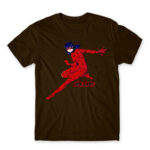 His Lady – Miraculous Ladybug Chocolate Men's Tee for Anime, Miraculous Ladybug