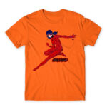 His Lady – Miraculous Ladybug Orange Men's T-shirt for Anime, Miraculous Ladybug