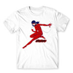 His Lady – Miraculous Ladybug White Men's Tee for Anime, Miraculous Ladybug