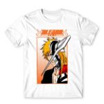Hollow Ichigo Horn Mask White Men's Tee for Anime, Bleach
