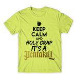 Holy crap, it’s a pentakill! Apple Green Men's Tee for Gaming, League Of Legends