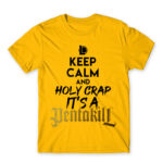 Holy crap, it’s a pentakill! Gold Men's T-shirt for Gaming, League Of Legends