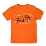 Holy Fuck Orange Men's Tee for Badass, Funny