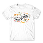Holy Fuck White Men's T-shirt for Badass, Funny