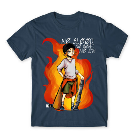 Homra forever Denim Men's T-shirt for Anime, K Project