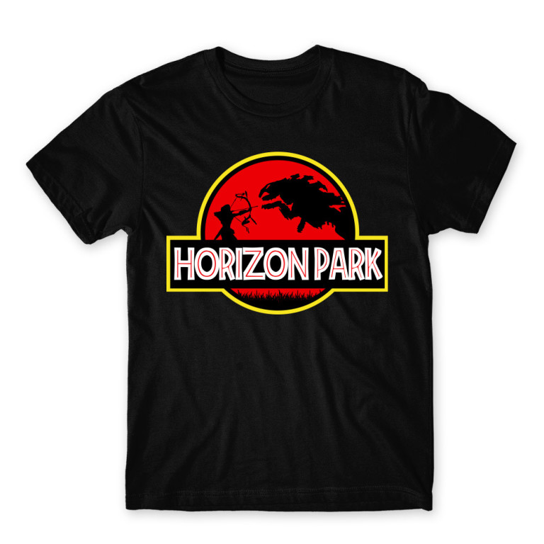 Horizon Park Black Men's T-shirt Horizon Park Black Men's T-shirt
