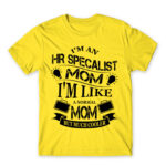HR specialist mom Lemon Men's T-shirt for Human Resources, Work
