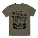 HR specialist mom Zinc Men's T-shirt for Human Resources, Work