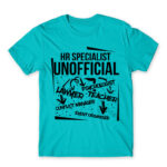 HR the unofficial lawyer… Atoll Blue Men's Tee for Human Resources, Work