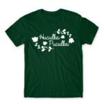 Huculka Puculka – Floral Bottle Green Men's Tee for Funny, Meme