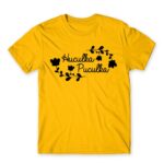 Huculka Puculka – Floral Gold Men's Tee for Funny, Meme