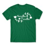 Huculka Puculka – Floral Kelly Green Men's Tee for Funny, Meme