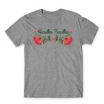 Huculka Puculka – Folkys Grey Melange Men's Tee for Funny, Meme