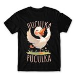 Huculka Puculka – Goose Black Men's T-shirt for Funny, Meme