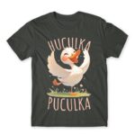 Huculka Puculka – Goose Dark Grey Men's Tee for Funny, Meme