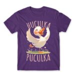 Huculka Puculka – Goose Dark Purple Men's T-shirt for Funny, Meme