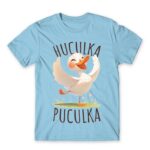 Huculka Puculka – Goose Sky Blue Men's Tee for Funny, Meme