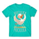 Huculka Puculka – Goose Turquoise Men's Tee for Funny, Meme