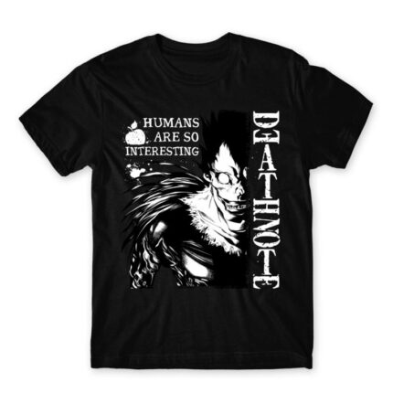 Humans are so interesting – Ryuk Black Men's T-shirt for Anime, Death Note