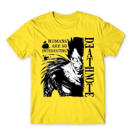 Humans are so interesting – Ryuk Lemon Men's T-shirt for Anime, Death Note