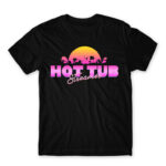 Hut Tub Streamer Black Men's T-shirt for Streamer, Work