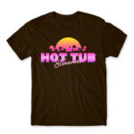 Hut Tub Streamer Chocolate Men's T-shirt for Streamer, Work