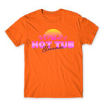 Hut Tub Streamer Orange Men's T-shirt for Streamer, Work