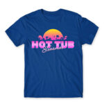 Hut Tub Streamer Royal Blue Men's T-shirt for Streamer, Work