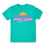 Hut Tub Streamer Turquoise Men's Tee for Streamer, Work