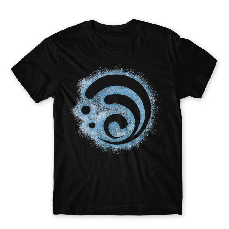 Hydro Symbol Black Men's T-shirt Hydro Symbol Black Men's T-shirt