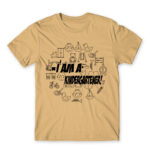 I am a kindergartener! Sand Men's T-shirt for Kindergartner, Work