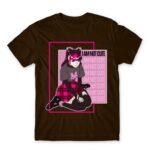I am not cute Chocolate Men's Tee for Anime, Otaku
