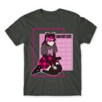 I am not cute Dark Grey Men's Tee for Anime, Otaku