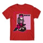 I am not cute Red Men's Tee for Anime, Otaku